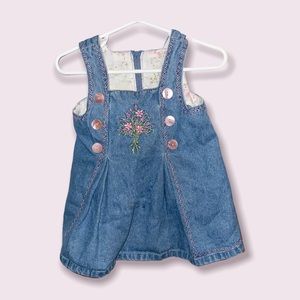 Baby Girl “Carter’s” Jean Dress